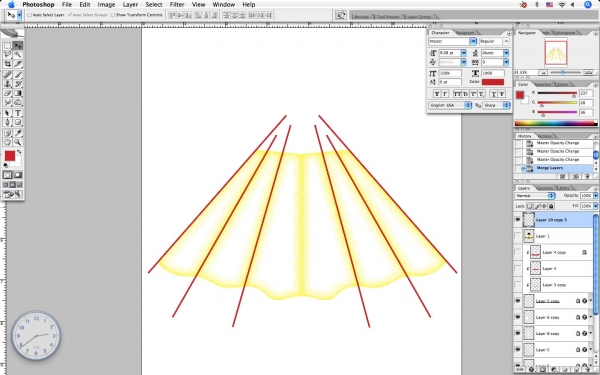 Creation of Angel Lamp: Step 5